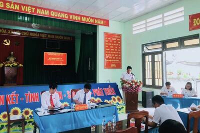 HĐND xã Tịnh Đông, nhiệm kỳ 2021-2026 tổ chức kỳ họp thứ 13, kỳ họp thường lệ 6 tháng đầu năm 2024
